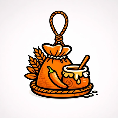 لوگوی فروشگاه محصولات بومی و محلی